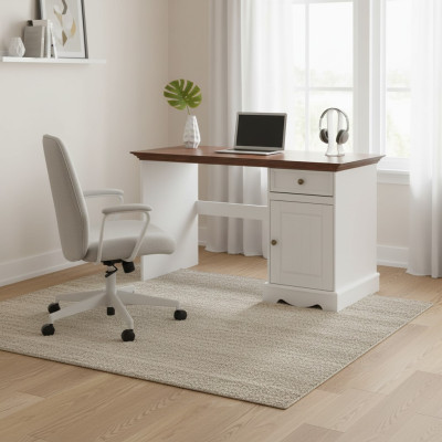 Meble biurowe stoły Solidne drewnone Biurko komputerowe Biurko stół drewniany Biurko Tabela