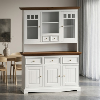 Living Pokój Półka Luxury Drewno Design Kredens Kredens Side Low Board Szafa Nowość