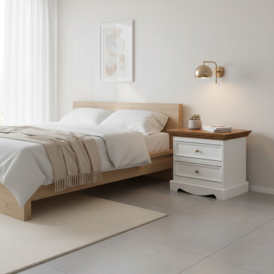 Design Stolik nocny konsola Side stoły Sleep Pokój Drewno Nowe luksusowe konsole