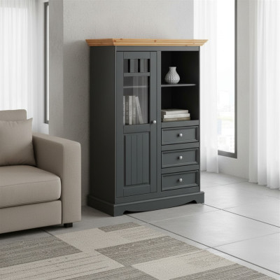Kredens Szuflady Szafki Komody Kredens Drewno Design Szafa Nowość