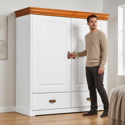 Meble do Salonu Drewno Kredens Szafka Szafa Kredens Komody Design Nowość