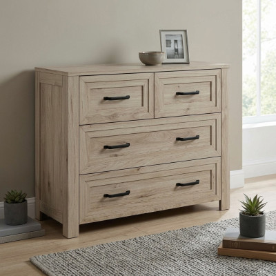 Drewno Classic Design Komody Kredens Szafa Wysoka szafka Kredens z szufladami