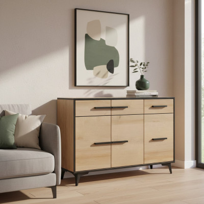 Luksusowa Szafa Drewno Style Meble Drewno Salon Kredens Kredens Gablota Komoden