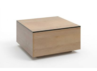 Boczny stolik kawowy Oryginalne drewno Meble Meble Dąb 80x80cm Nowe stoły