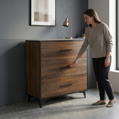 Szafa Wohn Pokój Półka Luksusowy Loft Design Kredens Kredens Szafka boczna Nowość