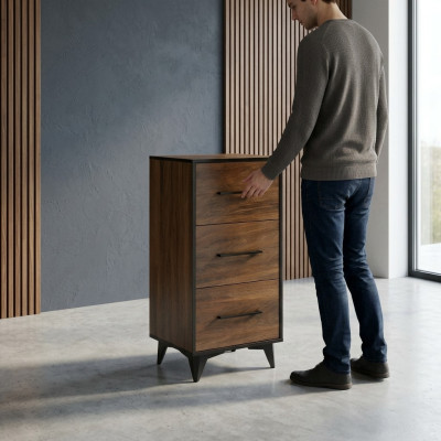 Meble Komody Solidne drewno Massive Szafa Nowość Designerska Kredens Kredens Lite drewno