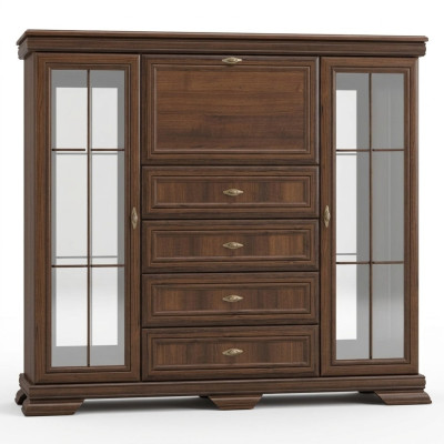 Szafki Drewno Kredens 158cm Komody Szafa Kredens Kredens Solidne drewno