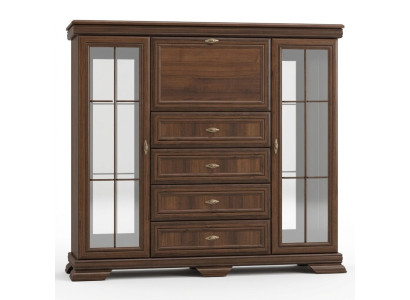 Szafki Drewno Kredens 158cm Komody Szafa Kredens Kredens Solidne drewno