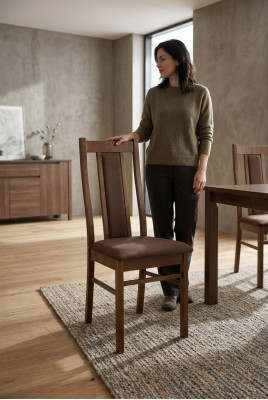 Fotel TVFotel RelaxFotel Classic Krzesło Krzesła Drewno oparcie krzesła do jadalni