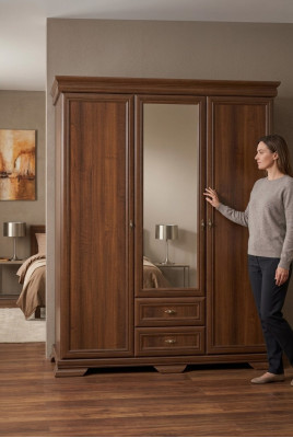 Szafy Lustro Meble Living Meble Drewno Sukienki Szafa Design Nowe