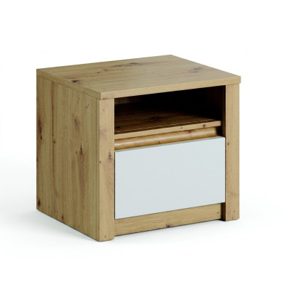 Stolik nocny Stolik nocny Kredens Praca fizyczna Drewno Meble stolik nocny Modern