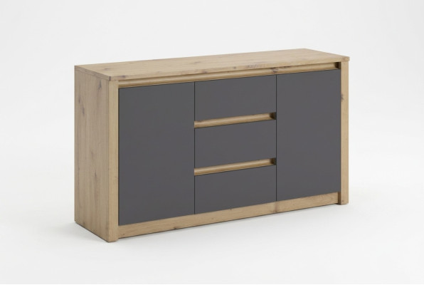 Pokój Mieszkalny Półka Drewno Luksusowy Designerski Kredens Kredens Side Low Board Kredens