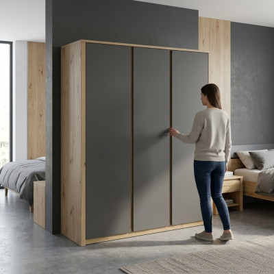 Szafa Drewno Meble Sypialnia Szafki Modern Stil Modern Szafa Nowość