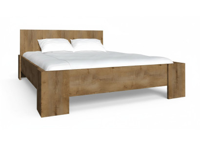 Sleep Pokój Drewno Luxury Design Łóżko Podkładka Double Hotel łóżko małżeńskie 180x200cm