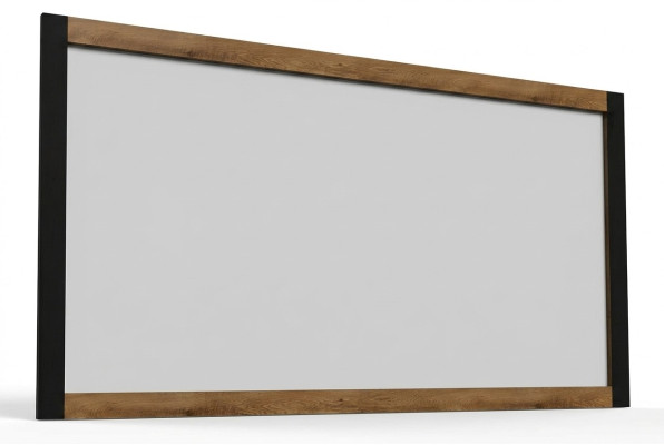 Klasyczny designerski oryginalny Drewno Rama XXL Lustro 123x4 Lustro model Montana