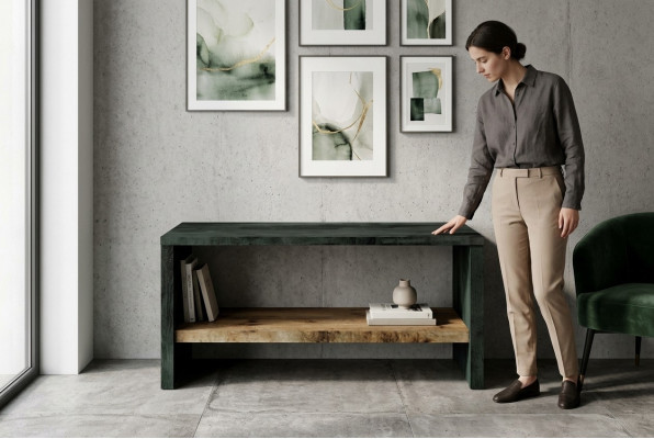 stolik kawowy drewniany stół Prawdziwe drewno Solidny Drewno Stolik Tabela 120x60 Stoliki do kawy