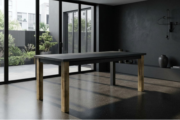Stół obiadowy Drewno stoły Living Jadalnia Pokój Tabela 160x90x82 Solidne drewno stoły do ​​jadalni Drewno