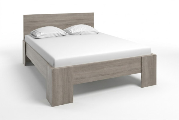 Luksusowy design Meble Sypialnia łóżko drewniane Łóżko w stylu wiejskiego łóżka podwójne Drewno
