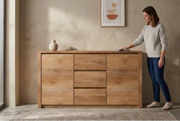 Salon Komody Nowy Design Kredens Szafa Kredens Nowoczesny Styl Meble Nowe