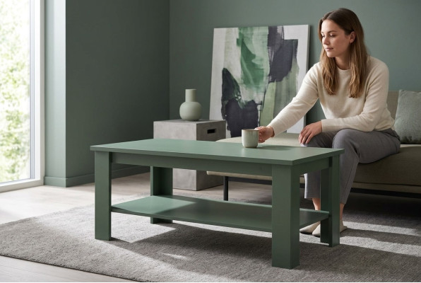 Stolik pomocniczy Massive Meble Tabela stolik kawowy Stolik kawowy Drewno 120x60cm Nowy stoły