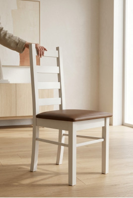 Design Krzesła 5-częściowy zestaw jadalnia Drewno stoły Krzesło Grupa New Tabela