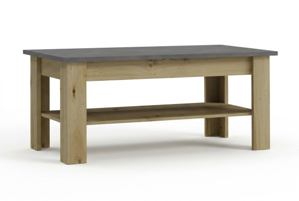 Drewniany stolik Stoliki do kawy z Drewno salon Meble 120x60cm stolik kawowy stoły Tabela