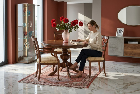 Prawdziwe drewno Tabela Design stoły Drewno jadalnia salon klasyczna jadalnia nowość