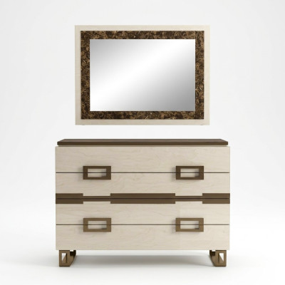 Komoda Kredens Lustro Drewno Komody Design Modern Grupa Meble