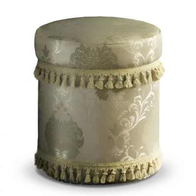 Design Stołek Design Podnóżek Podkładka Ottoman Siedziba Włókienniczy Szezlong Pufa
