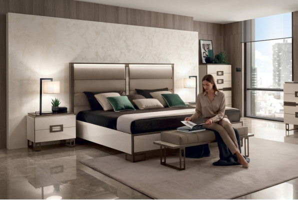 Łóżko Podkładka Classic Podwójne łóżko Drewno 180x200cm łóżko Hotel Sypialnia Nowość
