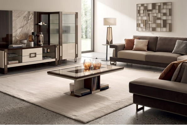 Stoliki do kawy Stoły Luxury Drewno stoły Konsole Design Italian Meble Arredo