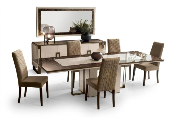 Stół obiadowy Tabela jadalnia salon Ustaw Drewno Design stoły 200x102/280cm