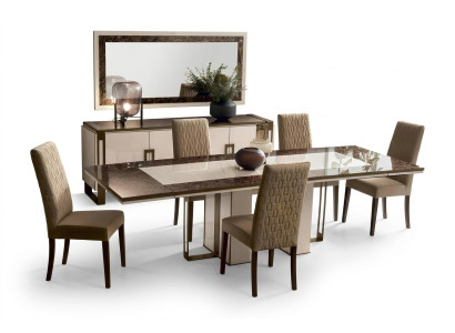 Stół obiadowy Tabela jadalnia salon Ustaw Drewno Design stoły 200x102/280cm
