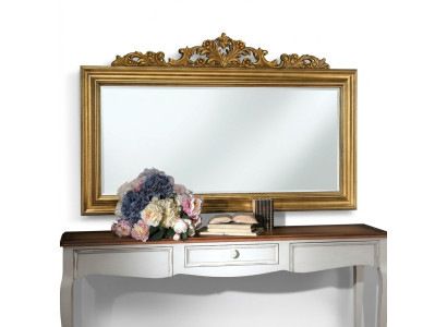 Klasyczny Designer Oryginalne Drewno Rama XXL Lustro 184x117 Lustro - Model BV
