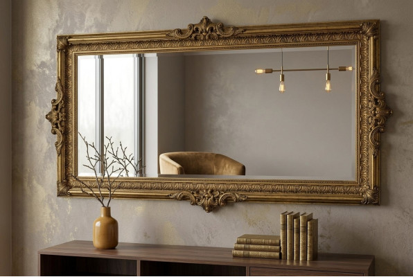 Meble Living Interior Design Ściana Lustro Szafa Nowy połysk dekoracji ściennych