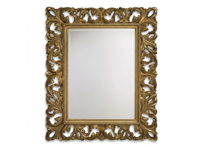 Klasyczny Designerski Oryginalne Drewno Rama XXL Lustro 105x85,5 Lustro -Model 1577