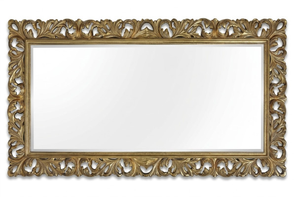 Włoski Klasyczny Designerski Lustro Meble lśniące Drewno ścienne - Model 1576