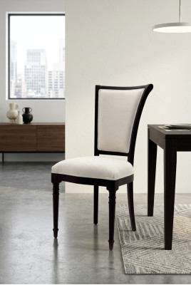 Podkładka Krzesła 1x Fotel Living Dining Pokój Włókienniczy Designer Krzesło Luksusowy Fotel