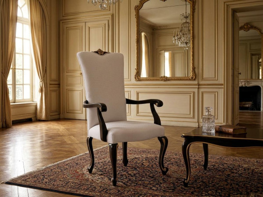 jadalnia Designerskie Drewno Nowoczesny Fotel Brązowy Luksusowe Krzesło Krzesła Fotel Beżowy