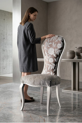 Krzesło tapicerowane Royal Krzesła Krzesło do jadalni Krzesło biurowe Modern Fotel Krzesło Design