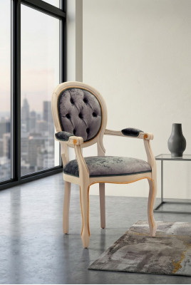 Brązowy Fotel Krzesło Design Krzesło Tapicerowane Krzesła Krzesło do Jadalni Krzesło Biurowe Nowoczesne