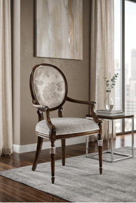 Krzesło do jadalni krzesło biurowe art deco fotel fotel luksusowy design krzesło tapicerowane Krzesła