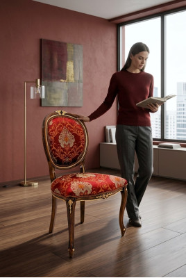 Meble Krzesła Krzesło do jadalni Krzesło biurowe Nowy Fotel Krzesło Design Krzesło Tapicerowane Luksus