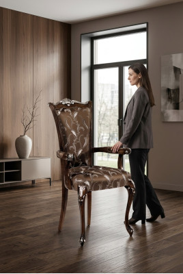 Krzesła krzesło do jadalni krzesło biurowe Meble oparcie Fotel Krzesło design krzesło tapicerowane Drewno