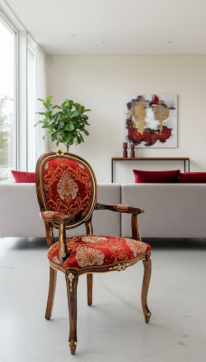 Luksusowe nowe krzesło Fotel Krzesła Krzesło do jadalni Krzesło biurowe Design Tapicerowane oparcie krzesła