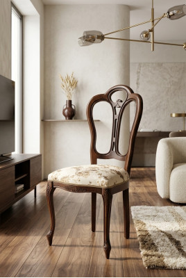 Krzesło do jadalni Royal Krzesła Krzesło biurowe Nowoczesne krzesło tapicerowane Fotel Krzesło Design