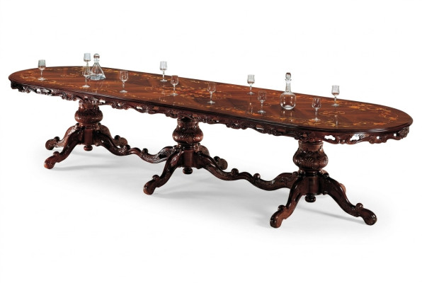 jadalnia stoły Tabela Design Drewno Meble Stół obiadowy Royal Solidne drewno Meble