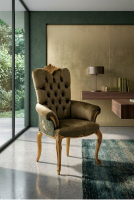 Krzesło z podłokietnikiem krzesło do jadalni Drewno jadalnia Krzesła Design Fotel Art déco