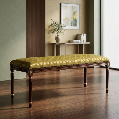 Design Luxury Stołek Podkładka Modern Siedziba Włókienniczy Relaks Sofa Boczna Chesterfield