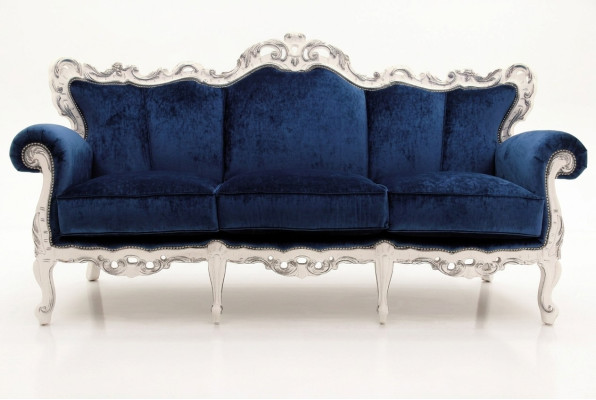 Włókienniczy Sofa Kanapa Podkładka Sofa 3 miejsce siedzące Kanapy Sofy Art deco trzymiejscowe Nowe